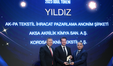 Kordsa, ihracata sunduğu güçlü katkıyla İTHİB Yıldız ödülünün sahibi 
