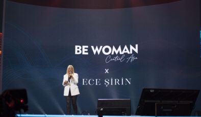 Ece Şirin, Orta Asya’nın ilk kadın platformu  Be Woman Forum 2024’te 3000’den fazla kadına ilham verdi