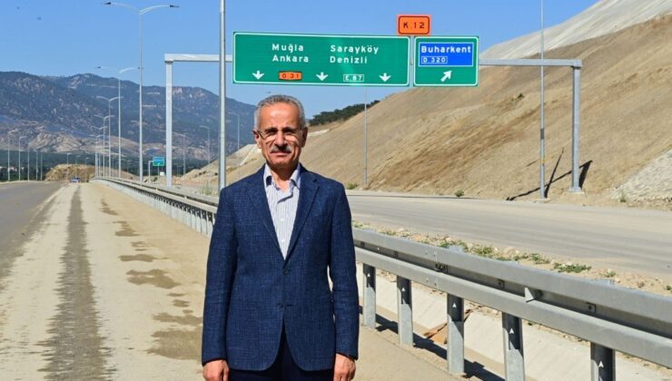 AYDIN-DENİZLİ OTOYOLU BUGÜN TRAFİĞE AÇILIYOR