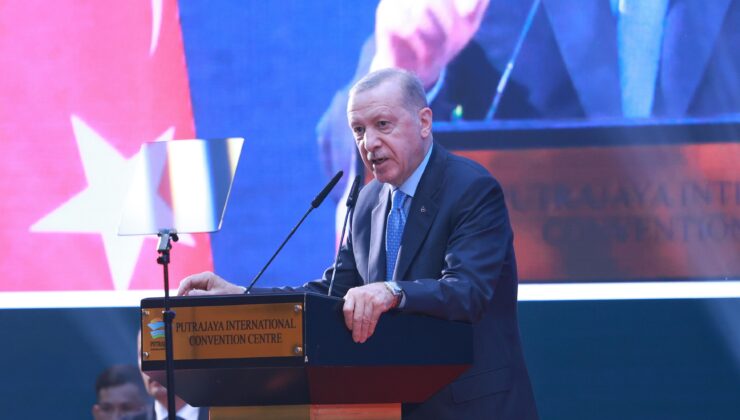 ERDOĞAN: “TÜRKİYE VE MALEZYA ARASINDAKİ TİCARET HACMİ HEDEFİ 10 MİLYAR DOLAR”