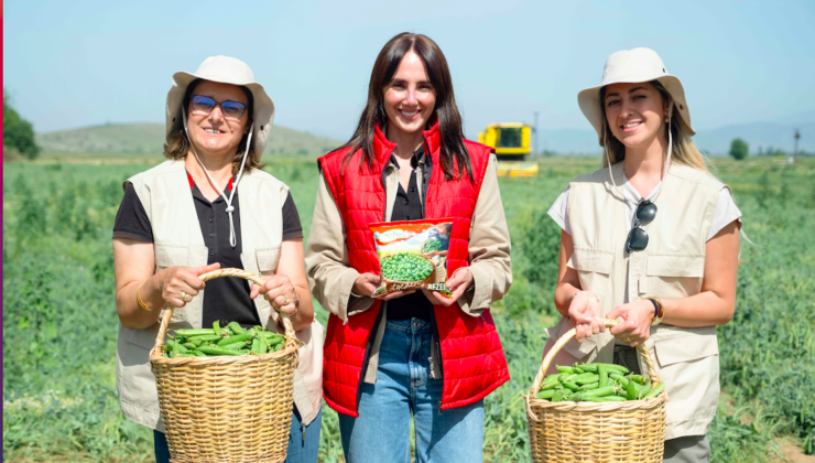 Tarımın Kadın Yıldızları’nın emeğiyle SuperFresh “Ege’den Hasat Bezelye”