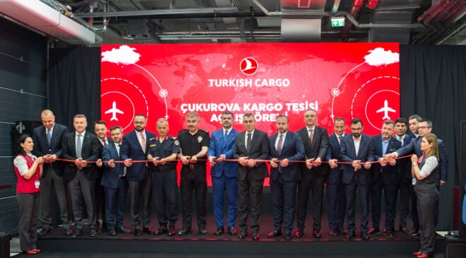 TÜRKİYE’NİN EN BÜYÜK İKİNCİ KARGO TERMİNALİ   ÇUKUROVA ULUSLARARASI HAVALİMANI’NDA AÇILDI
