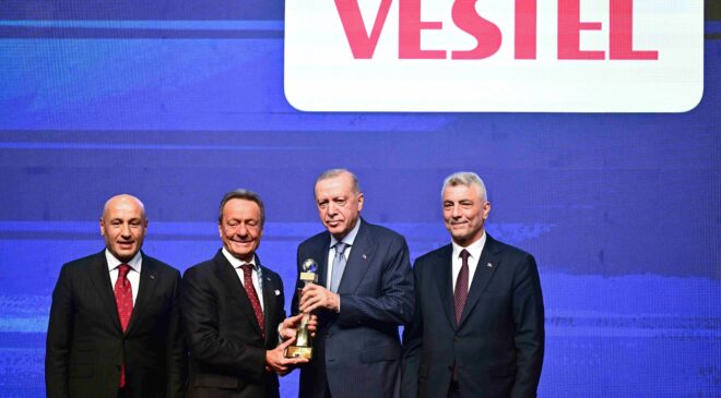 Vestel 27 yıldır Elektrik-Elektronik sektörünün ihracat şampiyonu 