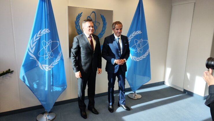 ROSATOM GENEL MÜDÜRÜ ALEKSEY LİKHACHEV, IAEA GENEL MÜDÜRÜ RAFAEL GROSSİ İLE GÖRÜŞTÜ