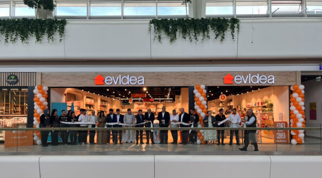 Evidea, Antalya’daki ilk mağazasını Mall of Antalya AVM’de hizmete açtı