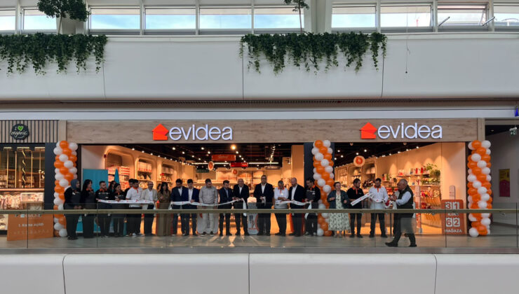 Evidea, Antalya’daki ilk mağazasını Mall of Antalya AVM’de hizmete açtı